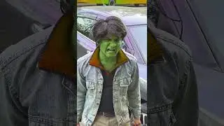 Thanos kidnapped halki! #shorts #thanos #hulk #spiderman #ironman