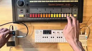 Synthpop Jam with TR-808 / OP-1 field / DD-6 / TX-6 🟠808 Saturation 2024-01-16🟡 by atnr