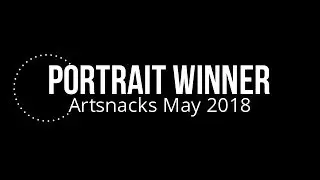 May 2018 ArtSnacks I DRAW YOU portrait giveaway winner announced!   🎉👏