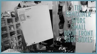 These Container Store Shoe boxes are a must have for EVERY sneakerhead! Why haven't you converted?