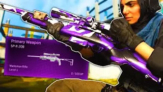 The *QUICKEST* SP-R 208 Class Setup in MODERN WARFARE! (CoD MW Search and Destroy SP-R Sniping)