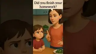 Practice English with This Cute Mother-Daughter Chat 📚#shorts #youtubeshorts #ytshort #yt #english