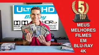 Blu-Ray 4k Filmes com Alta Qualidade de Áudio e Vídeo