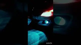 Checkout the vision of ice blue and white lights#ماشاللہ#iceblue#foglights#look#theciazguy
