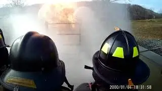 Propane fire simulator ￼