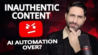 Inauthentic content solution | AI Automation Over?