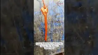 Lecquer Polish Coating for Paver Block and Interlocking Tiles |Supreme Tiles Machinery #interlocking