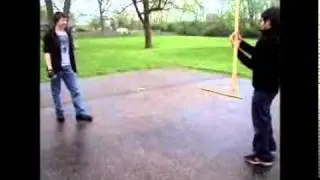 The Infamous VS Karate Kyle training