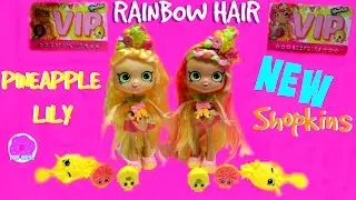 What Happened to Pineapple Lily?? New RAINBOW LILY Shopkins Shoppies Smoothie Truck Doll Review
