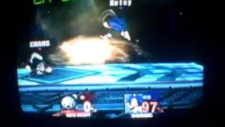 Meta Knight (Me) Vs Sonic (Kelsmed)
