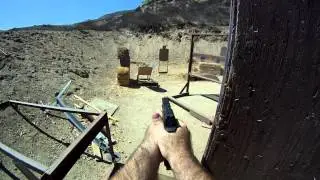 ZEV Technologies Speed Gun at ISI Shootists 15June2013 Stage 5 (1st string)