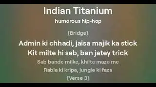 Rap of indian titanium ark server