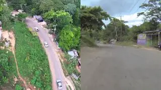 Aerial UAV & Ground Pre-Survey of Road Construction Works