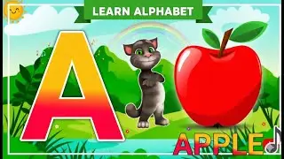 A for Apple | ABC Learning Video for Kids | Alphabet Song | A से एप्पल सीखें | Deshi Kids Fun