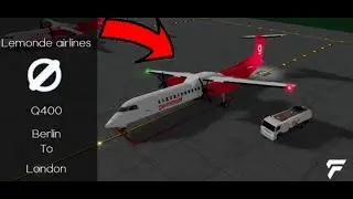 LeMonde Airlines Q400  Economy Review [Roblox]