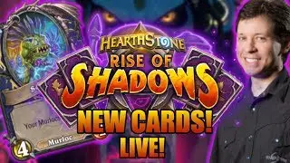 Rise of Shadows Review #12 LIVE Feat. Mike Donais - ALL REMAINING CARDS! | Hearthstone