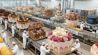 Inside A Gaint Cake Factory How Cake Is Really Made Secret Process