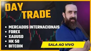Trader's Night - HK 50 - Forex Live - XAUUSD - Bitcoin Ep.149 - #daytrade