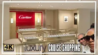High End Luxury Cruise Ship Shopping! 🤑