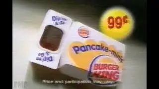 Burger King Pancake-minis (2000)