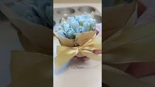 How to make a single cupcake bouquet