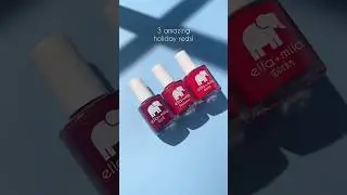 Red Nail Colors - Holiday Options!