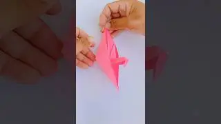 How to Make Paper Crane Paper Boat |Easy Origami Tutorial #origamiusa #paperboat #papercrafts #short