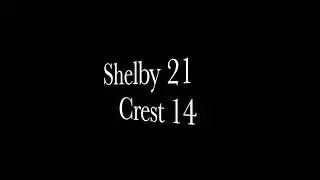 Shelby Lions win 21-14 vs Crest Chargers - 2017 football highlights