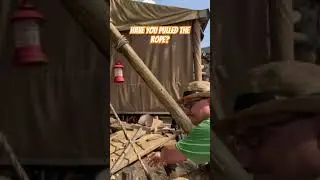 Have you pulled the rope?  Indiana Jones at Walt Disney World Hollywood Studios.