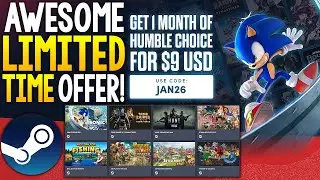 ABSOLUTELY AWESOME LIMITED TIME HUMBLE MONTHLY OFFER - TONS OF STEAM GAMES EVEN CHEAPER!