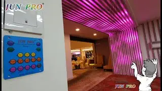 JUN PRO Digital LED Pixel 1024L spi decoder , LED effects Panel, LED strip @ Hai Jin Vip , Malaysia.
