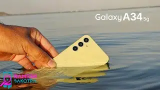 Samsung Galaxy A34 5g Water Test | IP67 Water and Dust Resistant