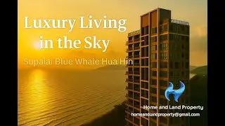 Luxury Sea View Condo 🌊 | Supalai Blue Whale Hua Hin | 23rd Floor Corner Unit | Long-Term Rent