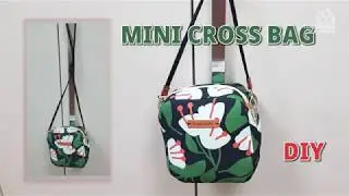 DIY/ Mini Cross Bag/ 미니 사각 크로스백 만들기/ sewing/ tutorial [tendersmile handmade/ 텐더스마일 핸드메이드]