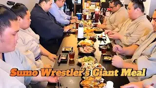 The Ultimate Feast of Japanese Sumo Wrestlers