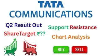Tata Communications Share Today News Q2 Result Out Profit Booking Level Long & Short Target Strategy