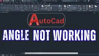 autocad angle not working