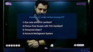 BENQ RM7502 | 8306992564 | Interactive Flat Panel | Digital ANDROID Smart Board | HINDI