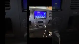 Installed a Sony XAV-AX5500 in a Silverado.