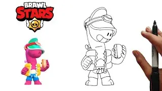Drawing New Brawler Doug - Brawl Stars Enchanted Woods