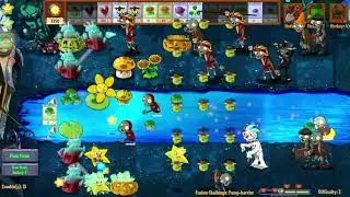 Plants Vs. Zombies Fusion (English) NEW V3.0! | Fusion Challenge | Pump-karrier Challenge