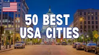 Top 50 Best Cities To Visit In The USA 2025 | 4K Travel Guide & Documentary