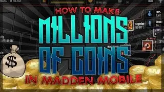 BEST COIN MAKING METHOD IN MADDEN MOBILE 16! | 150k+ Per Hour! | Super Easy!