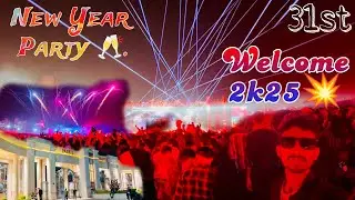 31st new year  party at PU, welcome 2k25🥂. #party #newyear #31st #2k25 #viral #trending #Pu #mahi