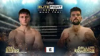 Elite Fight Series Fight #1 - BASSO vs EDWARDS -  Sept 7th 2024
