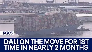 Baltimore Key Bridge collapse: Dali refloated, being moved to nearby marine terminal