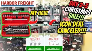 Harbor Freight 12 Days Deals Day 3 - Icon Wrenches Delayed!