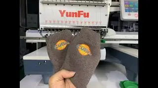 How to make socks embroidery?