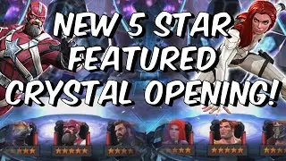 8x NEW 5 Star Featured Crystal Opening! - THE BEST FEATURED IN A WHILE - Marvel Contest of Champions