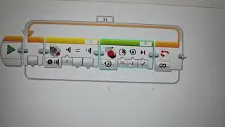 Como mover un motor con un touch sensor en LEGO MINDSTORMS EV3